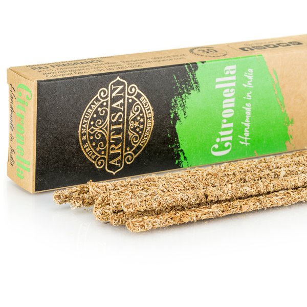 Kadzidełka rzemieślnicze Artisan otaczane Palo Santo - Citronella