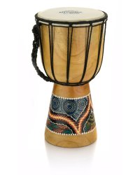 Bębenek Djembe 30cm malowany skórzany 