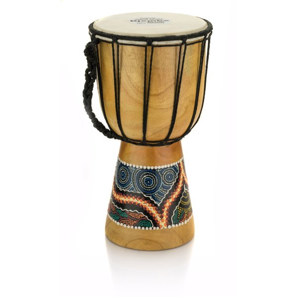 Bębenek Djembe 30cm malowany skórzany 