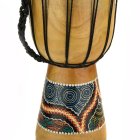 Bębenek Djembe 30cm malowany skórzany 