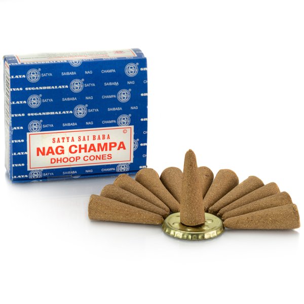 Satya kadzidełka stożkowe 12szt - Nag Champa