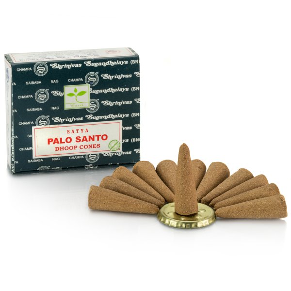 Satya kadzidełka stożkowe 12szt - Palo Santo