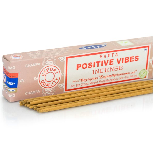 Kadzidełka Nag Champa Satya - Pozytywne Wibracje