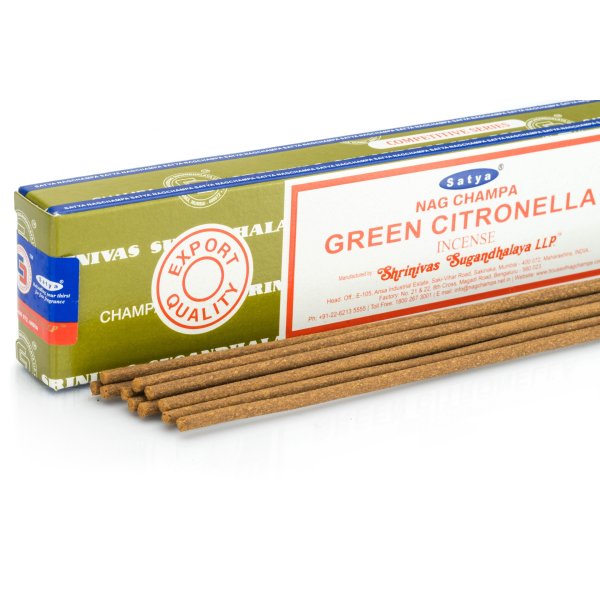 Kadzidełka Nag champa Satya - Green Citronela