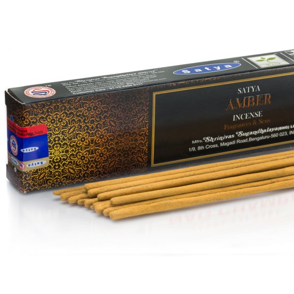 Kadzidełka Nag champa Satya - Ambra